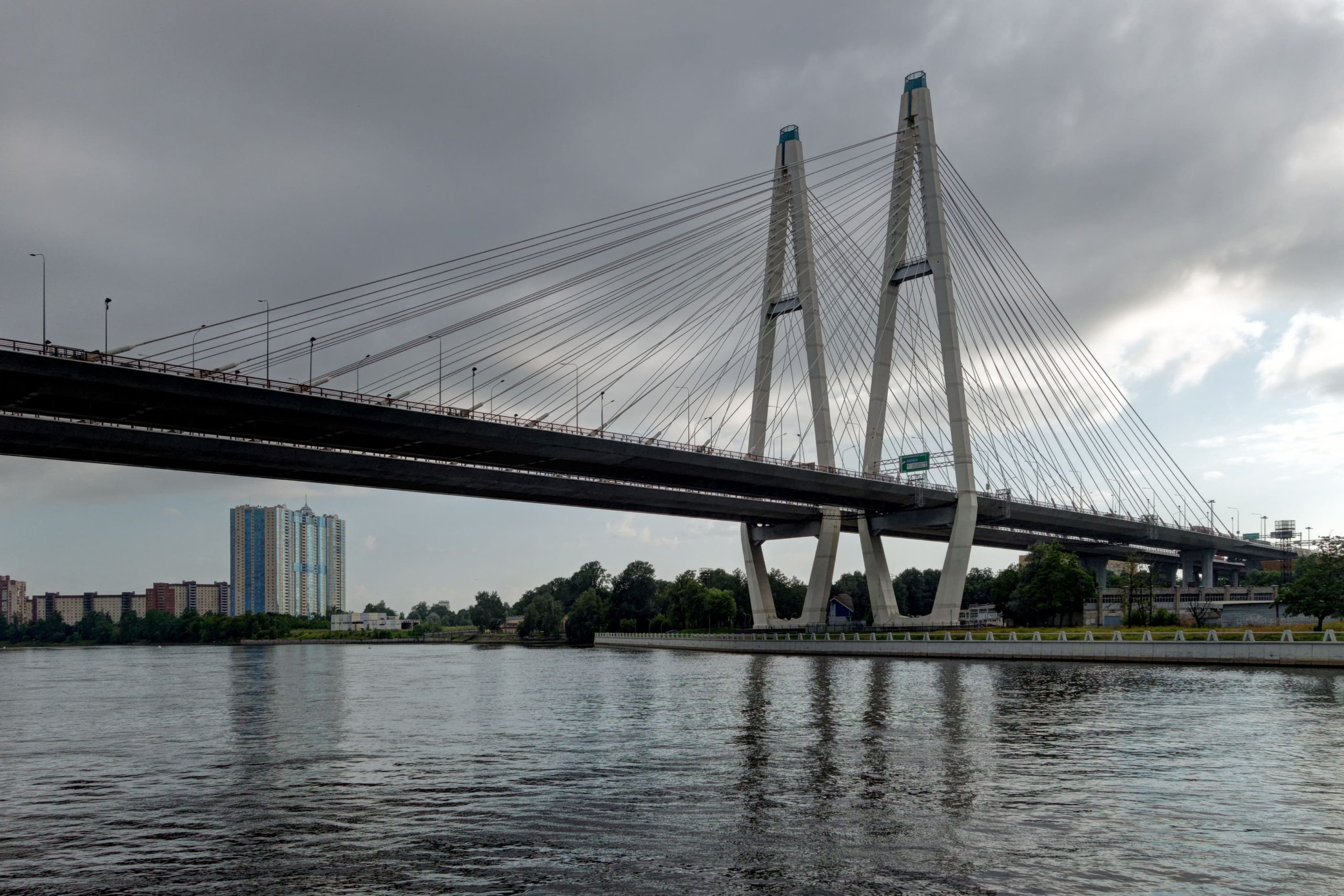 Structural Health Monitoring System of the Obukhovsky Bridge, Saint-Petersburg