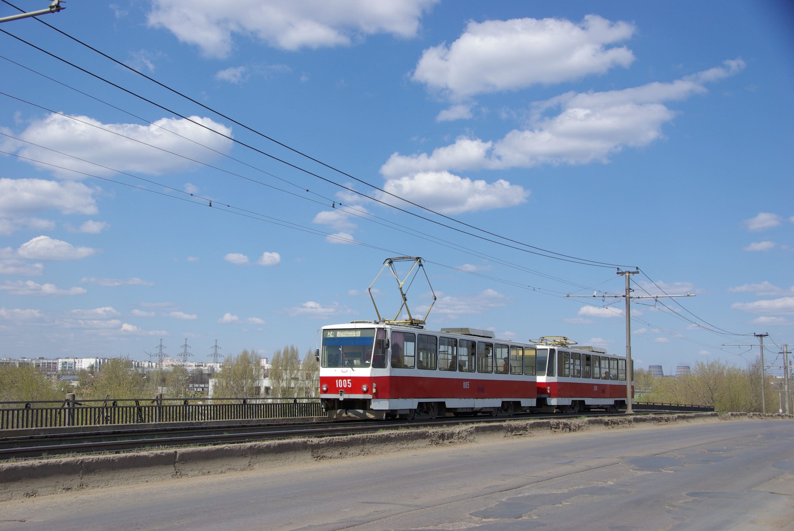 Automated Traffic Control System of the tramline, Samara