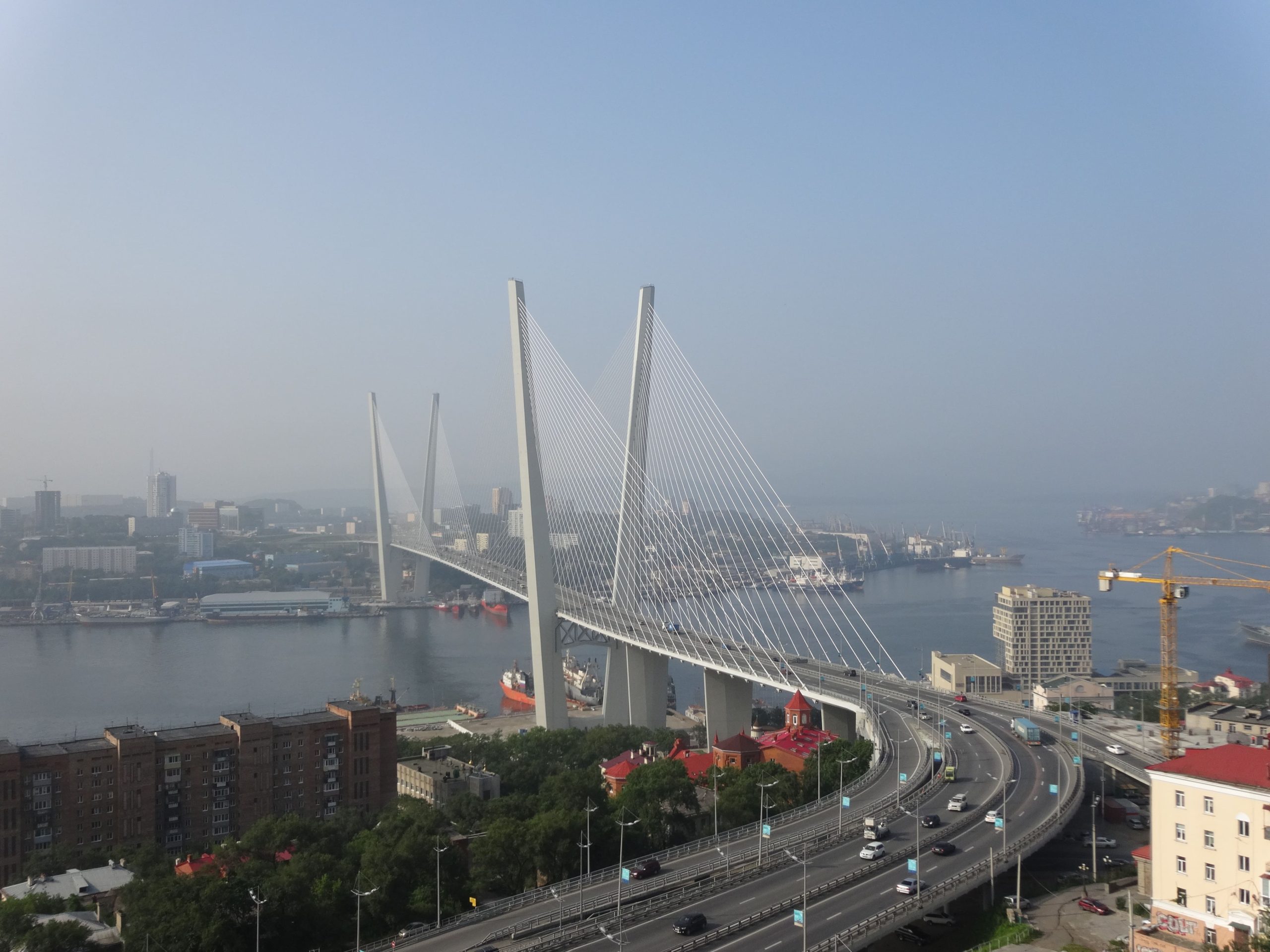 Модернизация СМИК моста через бухту Золотой Рог Владивосток