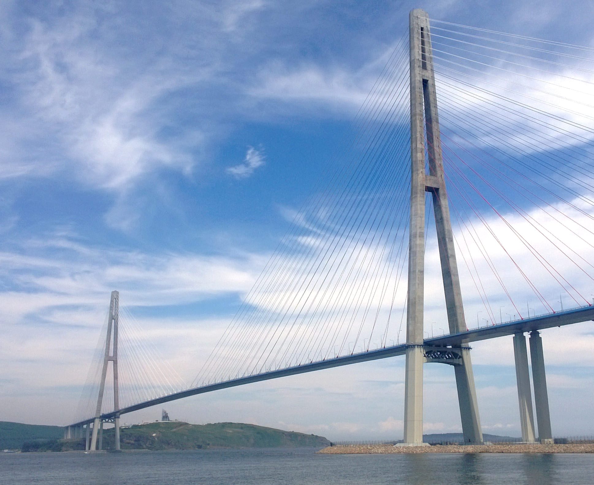 Корректировка СМИК мостового перехода на остров Русский Владивосток