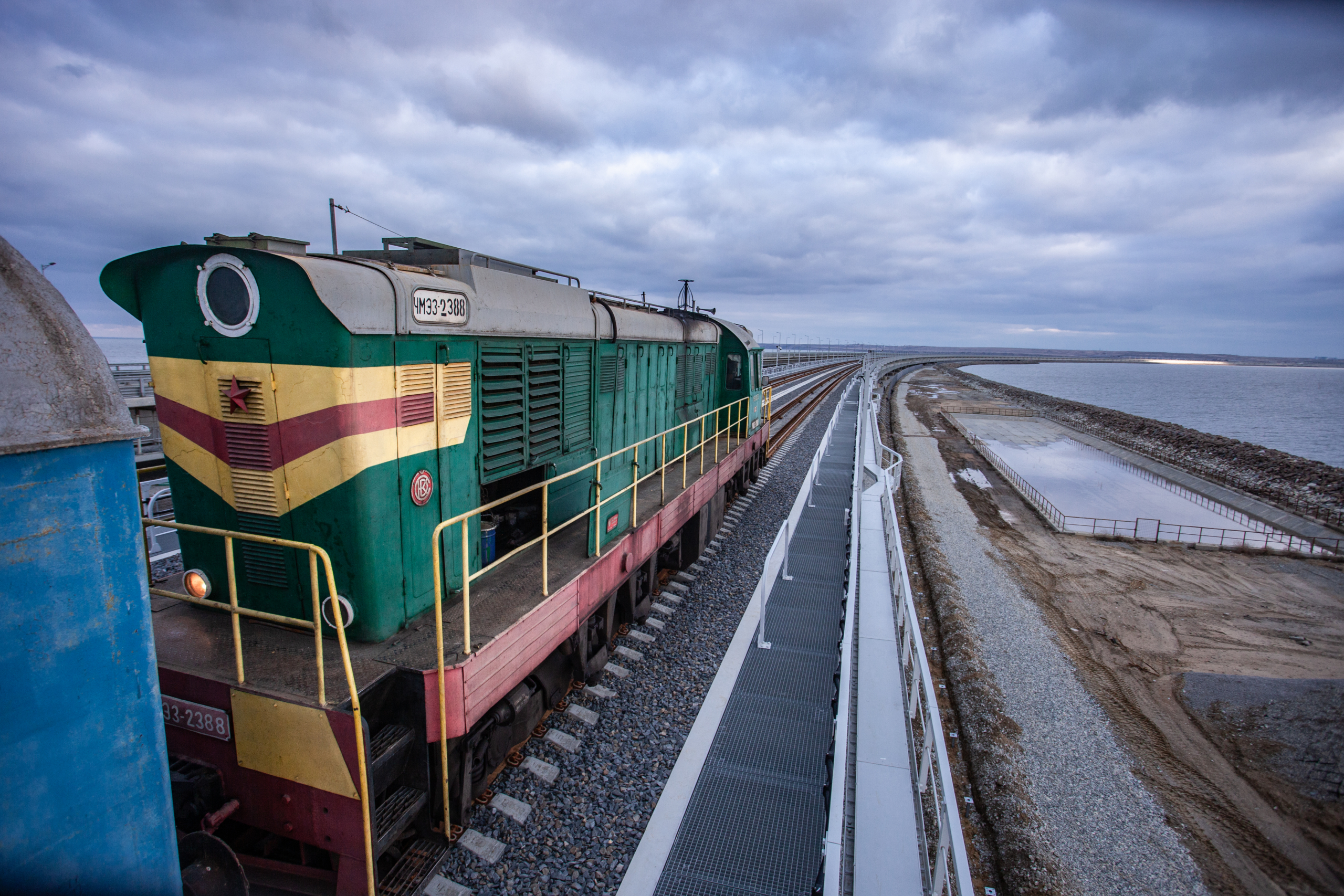 СМИС, СМИК железнодорожного моста через Керченский пролив
